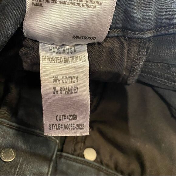 Agolde - Sophie Hi Rise Skinny in Ruthless (Size:24) - Picture 10 of 12